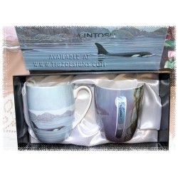 McIntosh Fine Bone China - Robert Bateman Mug Pairs